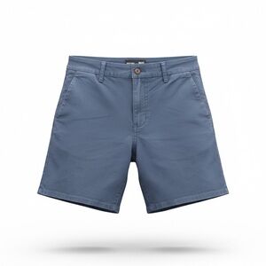 RSQ Dark Blue Flat Front Men's Shorts